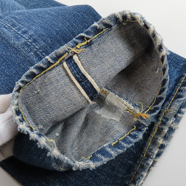 実際に弊社で買取させて頂いたLevi's/リーバイス ボタン裏 刻印 K ビッグE デニム ヴィンテージ ジーンズ  501 の画像 9枚目