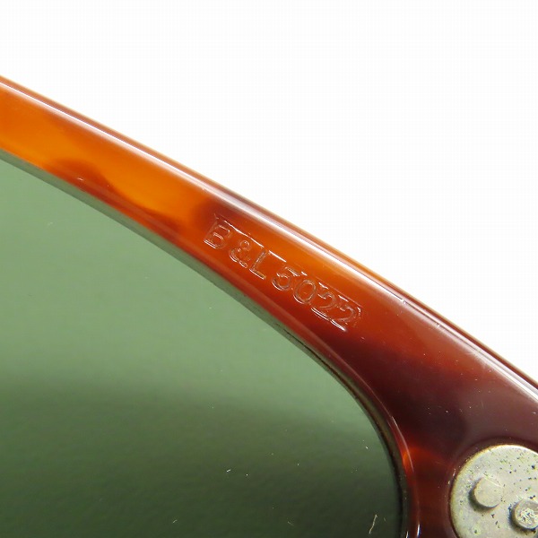 実際に弊社で買取させて頂いたRay-Ban/レイバン B&L ボシュロム社製 WAYFARER/ウェイファーラー サングラス/アイウェアの画像 8枚目