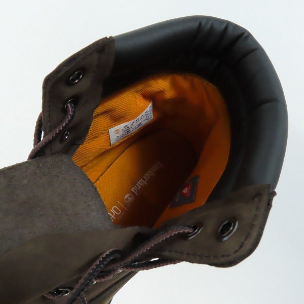 実際に弊社で買取させて頂いたTIMBERLAND/ティンバーランド 6inch PREMIUM WP BOOT 6インチ プレミアムブーツ TB073543/8.5の画像 4枚目