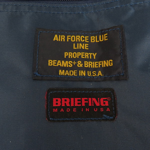 実際に弊社で買取させて頂いたBRIEFING×BEAMS PLUS/ブリーフィング×ビームスプラス 3WAY ブリーフケース/ショルダーバッグ/リュックサックの画像 5枚目
