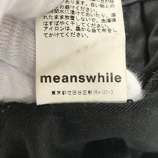 実際に弊社で買取させて頂いたmeanswhile Fat Wrap PT×Dickies /ミーンズワイルファットラップPT×ディッキーズ MW-PT21205 2の画像 5枚目