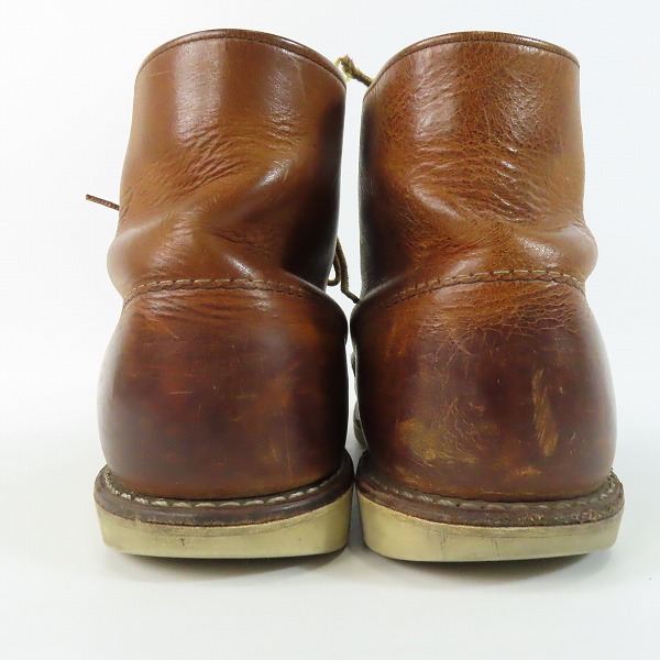 実際に弊社で買取させて頂いたRED WING/レッドウィング アイリッシュセッター プレーントゥ ブーツ 9111/9.5Dの画像 1枚目