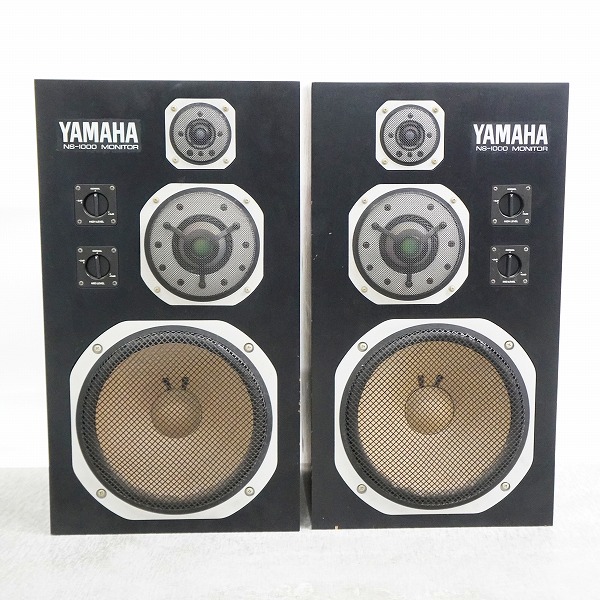 実際に弊社で買取させて頂いた★YAMAHA/ヤマハ NS-1000M ブックシェルフ型 スピーカー ペア 動作未確認