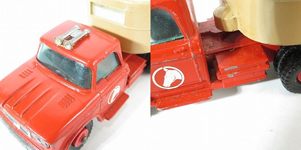 実際に弊社で買取させて頂いたMATCHBOX/マルチボックス K-18 KING SIZE ARTICULATED HORSE VAN/アーティキューレート ホースバン ミニカーの画像 7枚目