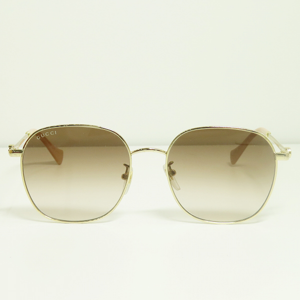 実際に弊社で買取させて頂いたGucci/グッチ サングラス アジアンフィット 1142SA 002の画像 1枚目