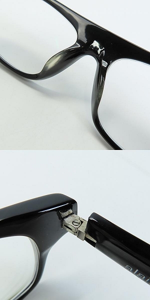 実際に弊社で買取させて頂いたALAIN MIKLI/アランミクリ メガネフレーム AL1306-A011の画像 7枚目