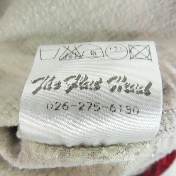 実際に弊社で買取させて頂いたTHE FLAT HEAD/フラットヘッド チェック ネルシャツ/40の画像 5枚目
