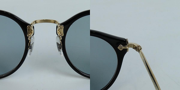 実際に弊社で買取させて頂いたOLIVER PEOPLES/オリバーピープルズ Limited Edition 雅 度入り メガネフレーム/アイウェア 505の画像 4枚目