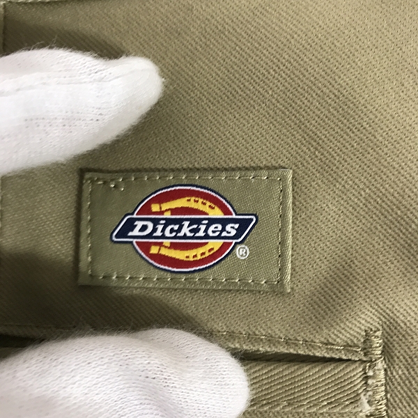 実際に弊社で買取させて頂いた【未使用】Dickies/ディッキーズ 874 Original Fit ワークパンツ カーキ 31×32 の画像 2枚目