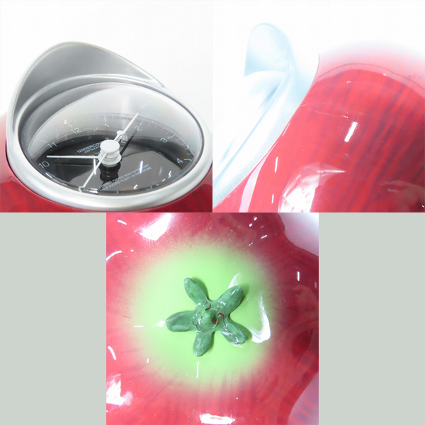 実際に弊社で買取させて頂いたUNDERCOVER×MEDICOM TOY/アンダーカバー×メディコムトイ GILAPPLE CLOCK/置時計 UCR9Z04の画像 7枚目