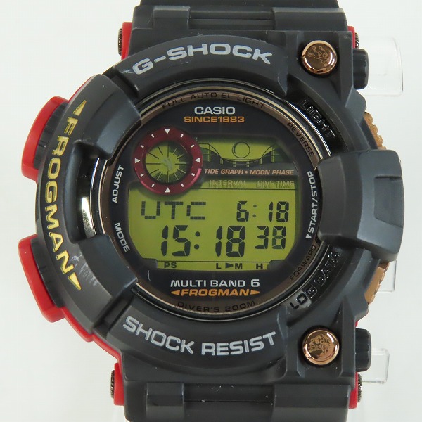 実際に弊社で買取させて頂いたG-SHOCK/Gショック FROGMAN MAGMA OCEAN フロッグマン 35周年 ウォッチ/腕時計 GWF-1035F-1JRの画像 1枚目