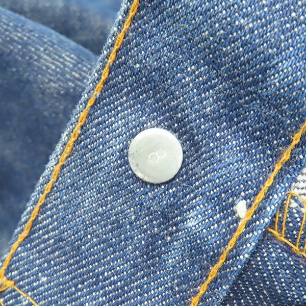 実際に弊社で買取させて頂いたLEVIS/リーバイス 517-0217 ビッグE 刻印8 デニムパンツ/ヴィンテージ/タロンジップ W34L32の画像 4枚目