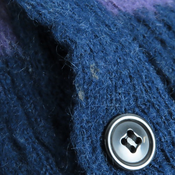 実際に弊社で買取させて頂いたSCHOTT/ショット FIRE MOHAIR CARDIGAN/ ファイヤー モヘア カーディガン ニット 3124032/Lの画像 5枚目