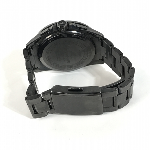 実際に弊社で買取させて頂いたCASIO/カシオ OCEANUS/オシアナス タフソーラー 腕時計 クロノグラフ OCW-T2600B-1AJFの画像 2枚目