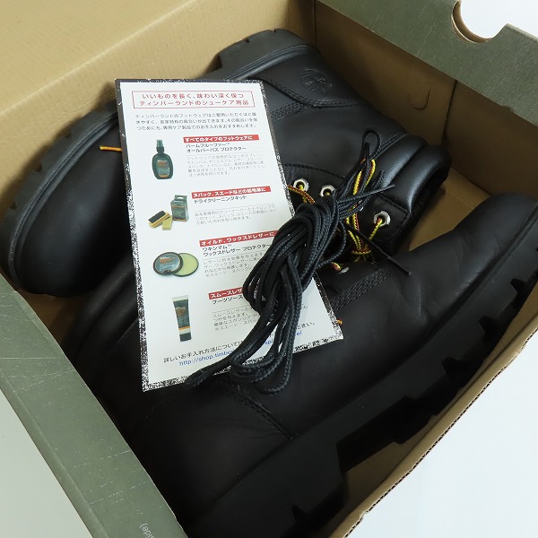 実際に弊社で買取させて頂いたTimberland/ティンバーランド YOUTH 6 INCH BASIC BOOT ブーツ A1OT6 26.5の画像 7枚目