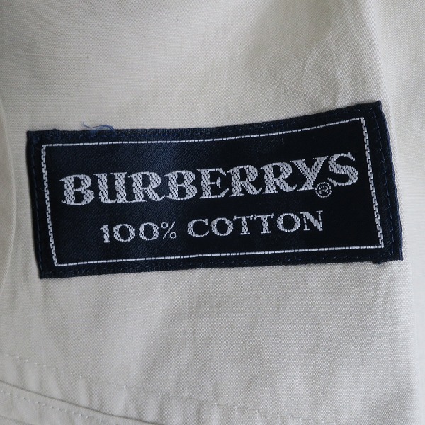 実際に弊社で買取させて頂いたBURBERRYS/バーバリーズトレンチコート の画像 4枚目