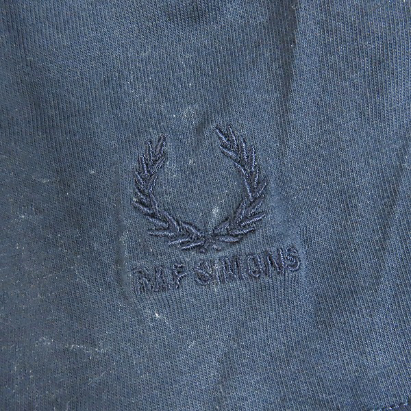 実際に弊社で買取させて頂いたFRED PERRY×RAF SIMONS/フレッドペリー×ラフシモンズ Printed Jersey Shirt 長袖シャツ/Sの画像 7枚目