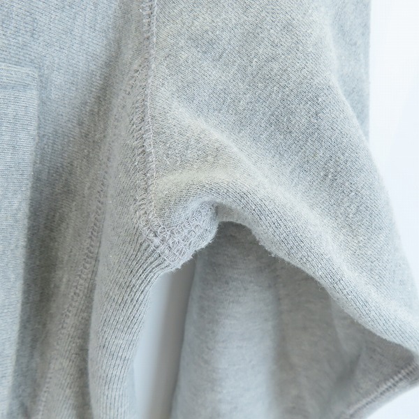 実際に弊社で買取させて頂いたEVISU/エヴィス ロゴプリント 前V スウェット パーカー/36の画像 9枚目