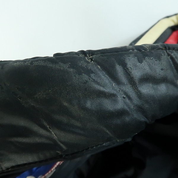 実際に弊社で買取させて頂いたTHE REAL McCOY'S/ザリアルマッコイズ フライトジャケット 中綿ジャケット ブラック/Mの画像 6枚目