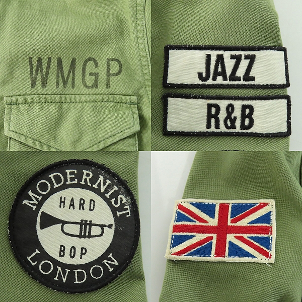 実際に弊社で買取させて頂いたWACKO MARIA/ワコマリア M-65 フィールドジャケット/ミリタリージャケット/Sの画像 4枚目