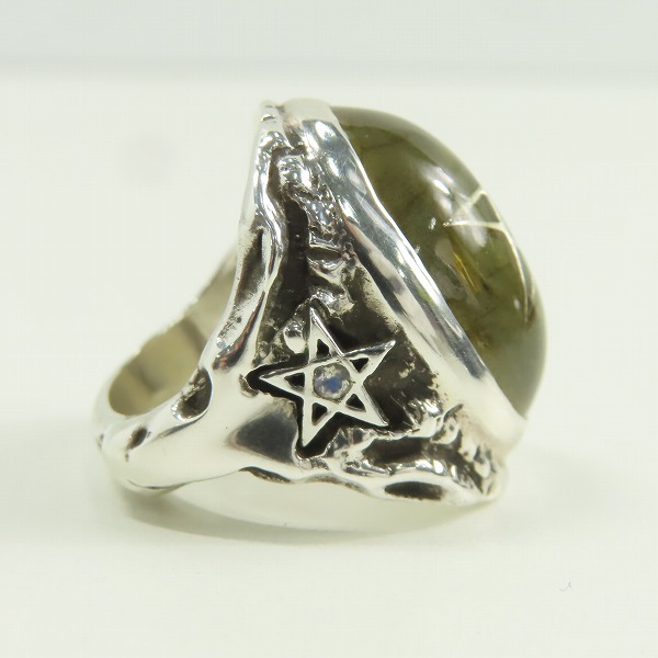 実際に弊社で買取させて頂いた【土台カスタム】アレックスストリーター エンジェルハート リング SPECIAL STONE/スペシャルストーン 土台スターCZ 13-13.5号の画像 4枚目