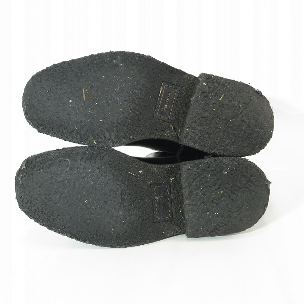 実際に弊社で買取させて頂いたDior Homme/ディオールオム バックジップ ブーツ/41の画像 2枚目