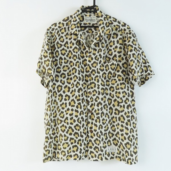 実際に弊社で買取させて頂いたWACKO MARIA/ワコマリア  レオパード アロハシャツ/XL