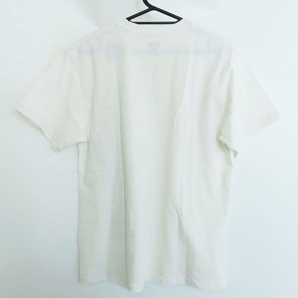 実際に弊社で買取させて頂いたSTUSSY/ステューシー ロゴプリントTシャツ 半袖カットソー ホワイト Mの画像 1枚目