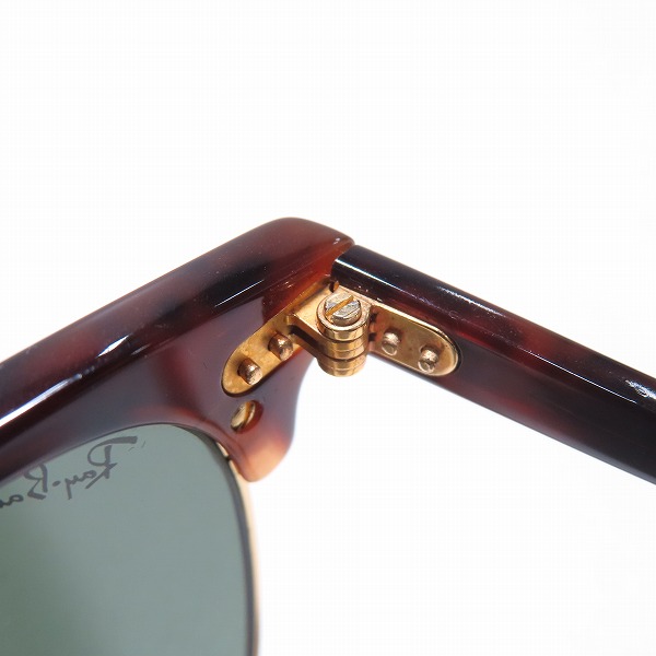 実際に弊社で買取させて頂いたRay-Ban/レイバン CLUB MASTER/クラブマスター サングラス/アイウェア RB3016 W0366の画像 5枚目