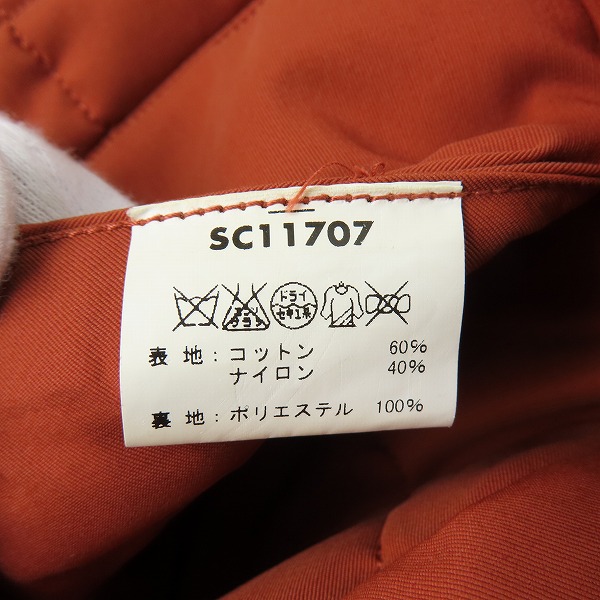 実際に弊社で買取させて頂いたSUGERCANE/シュガーケーン 09SS パディングベスト SC11707/Sの画像 3枚目