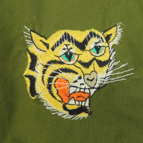 実際に弊社で買取させて頂いたBEAMS×東洋エンタープライズ/ビームス×トウヨウエンタープライズ 雷門 ベトナムジャケット/ベトジャン/Mの画像 4枚目