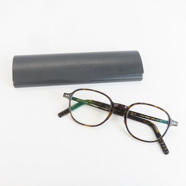 実際に弊社で買取させて頂いたLUNOR/ルノア アイウェア/メガネフレーム A12-508の画像 9枚目