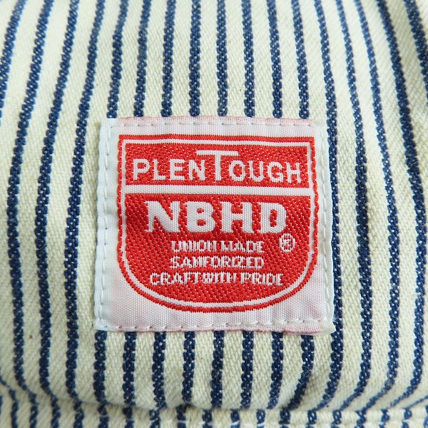 実際に弊社で買取させて頂いたNEIGHBORHOOD/ネイバーフッド ストライプ キャップ/Lの画像 4枚目