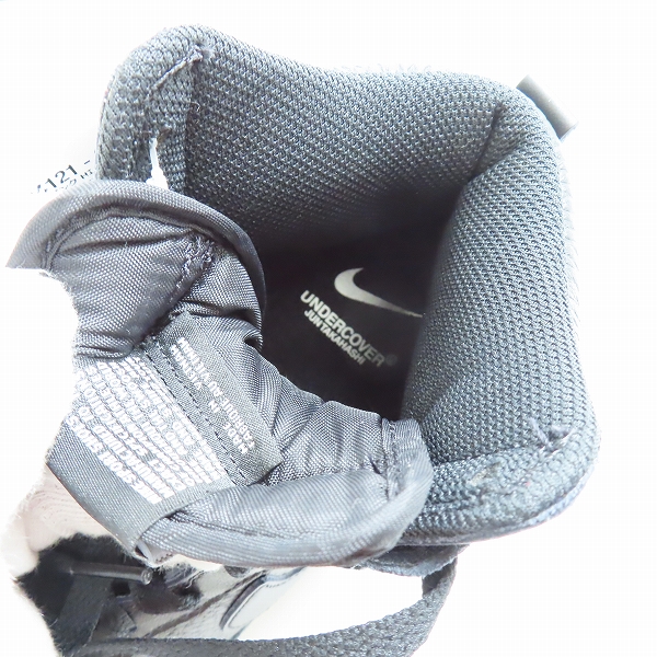 実際に弊社で買取させて頂いた【未使用】NIKE×UNDERCOVER/ナイキ×アンダーカバー DUNK HI 1985 / U/ダンクハイ DQ4121-001 26.5の画像 4枚目