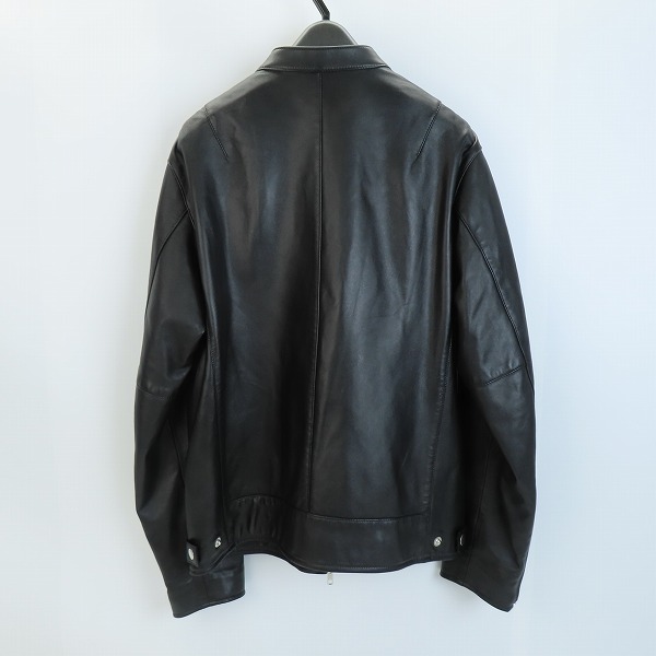 実際に弊社で買取させて頂いたJOURNAL STANDARD/ジャーナルスタンダード シープレザー シングルジャケット HZ70/Sの画像 1枚目