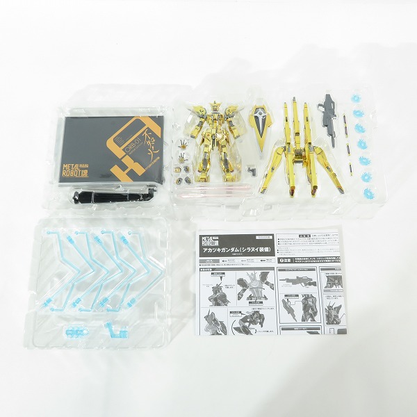 実際に弊社で買取させて頂いたBANDAI/バンダイスピリッツ METAL ROBOT魂 アカツキガンダム シラヌイ装備/SEED DESTINY/超合金/フィギュアの画像 6枚目