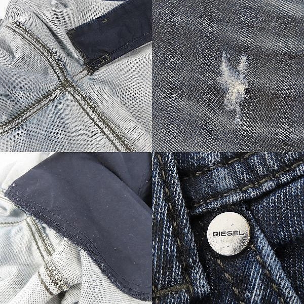 実際に弊社で買取させて頂いたDIESEL/ディーゼル Jogg Jeans/ジョグ ジーンズ スウェットデニムパンツ KROOLEY-NE/30の画像 9枚目