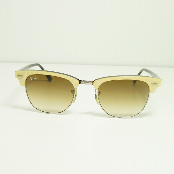 実際に弊社で買取させて頂いたRay-Ban/レイバン CLUBMASTER/クラブマスター サングラス RB3016 989/51の画像 1枚目