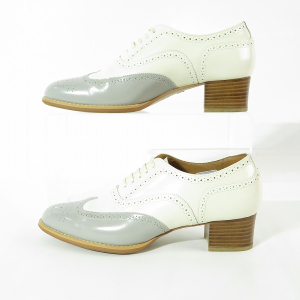 実際に弊社で買取させて頂いたREGAL/リーガル ウイングチップヒールパンプス F80F/24.0の画像 3枚目