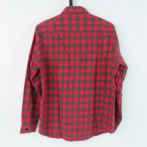 実際に弊社で買取させて頂いたHOLLYWOOD RANCH MARKET/ハリウッドランチマーケット スプリングネルチェック ロングスリーブワークシャツ ST2140/2の画像 1枚目