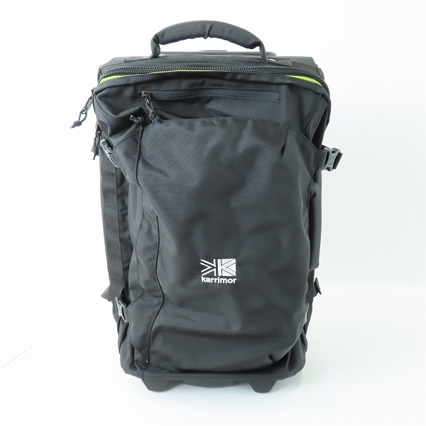 実際に弊社で買取させて頂いたKarrimor/カリマー Clamshell 40 クラムシェル 2輪 キャリーバッグ