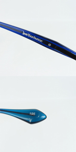 実際に弊社で買取させて頂いたless than human/レスザンヒューマン INAZUMA 眼鏡/メガネフレーム/アイウェアの画像 6枚目