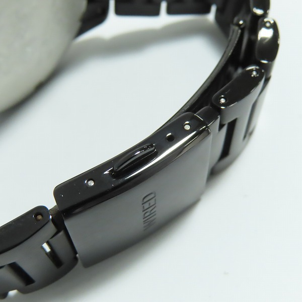 実際に弊社で買取させて頂いたSEIKO/セイコー WIRED/ワイアード クロノグラフ 腕時計 VD57-KMD0【動作未確認】の画像 5枚目