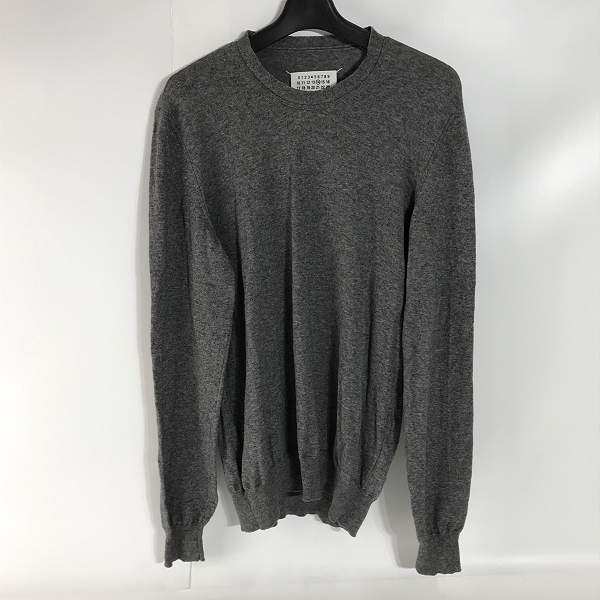 実際に弊社で買取させて頂いた【JPタグ】Maison Martin Margiela/メゾンマルタンマルジェラ エルボーパッチ クルーネック S50HA0548 S15175/L