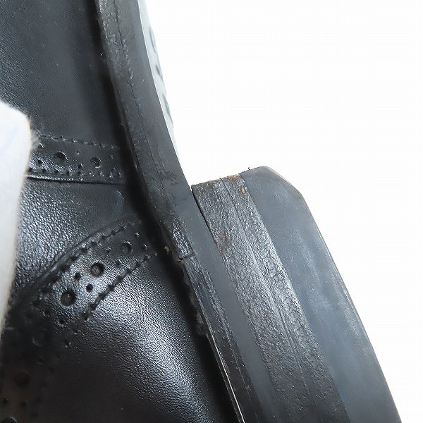 実際に弊社で買取させて頂いたGRENSON/グレンソン ストレートチップ メダリオン レザーシューズ 31901/8.5Eの画像 7枚目
