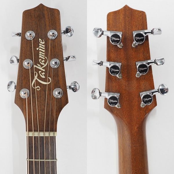 実際に弊社で買取させて頂いた★Takamine/タカミネ PTU108K N エレアコ/アコースティックギター/アコギ 2006年製 ハードケース付の画像 2枚目