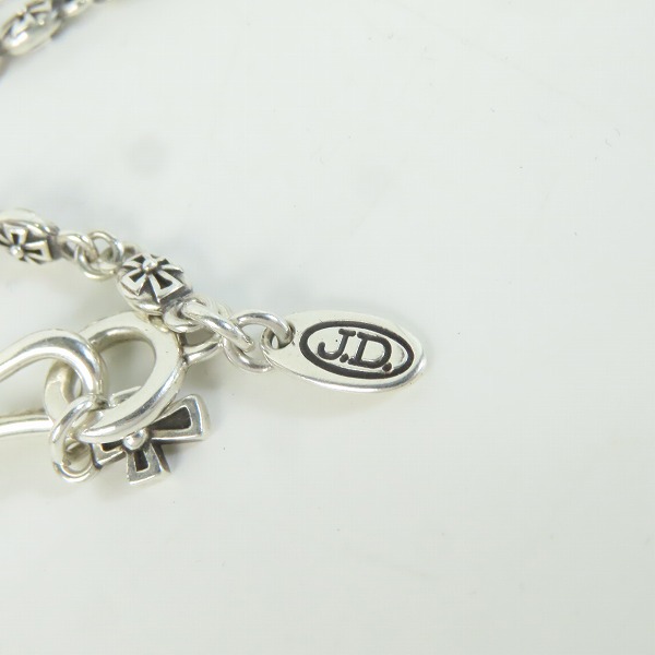 実際に弊社で買取させて頂いた【ギャラ付き】Justin Davis/ジャスティンデイビス TINY CROSS/タイニークロス チェーン ネックレス SNJ125の画像 3枚目