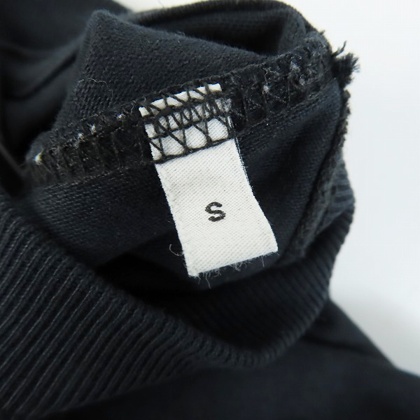 実際に弊社で買取させて頂いたami alexandre mattiussi/アミ アレクサンドルマテュッシ ハート刺繍 半袖Tシャツ ブラック/Sの画像 3枚目
