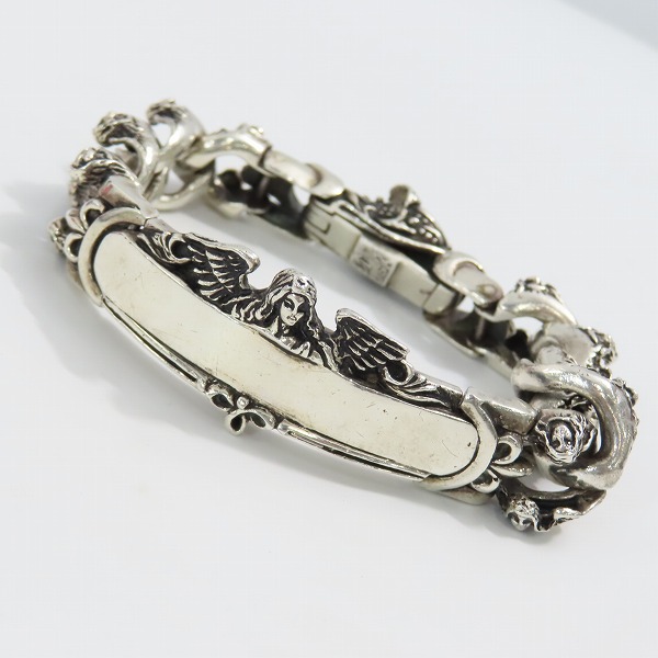 実際に弊社で買取させて頂いたLEATHERS & TREASURES/レザーズアンドトレジャーズ エンジェルIDブレス 