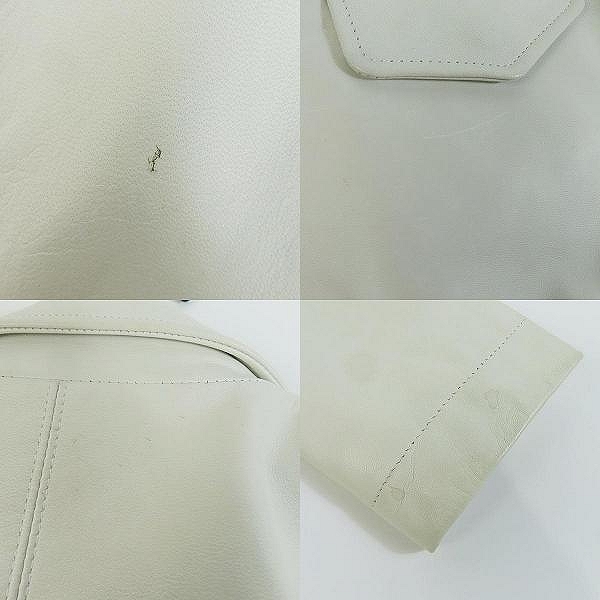 実際に弊社で買取させて頂いたAG by EXPERIMENT/エージーバイエクスペリメント レザー ジャケット/2の画像 7枚目